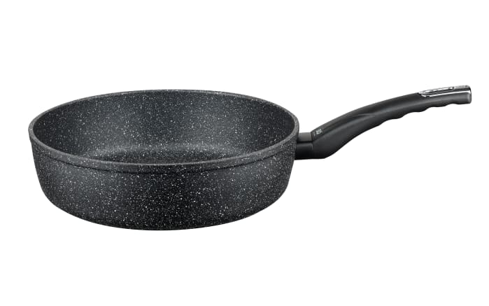 Schmorpfanne Granit Evolution, Aluminium schwarz, 24 cm-01