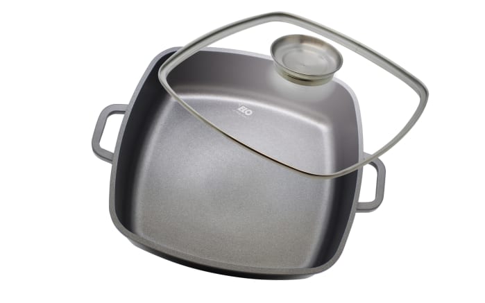 Servierpfanne Alucast, eckig, 28 cm-02