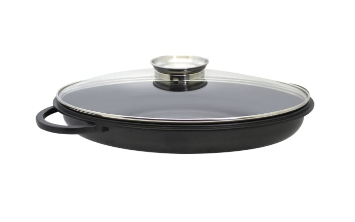 Bräter Alucast, 3tlg, oval, 38cm-03