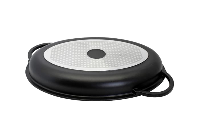 Bräter Alucast, 3tlg, oval, 38cm-07