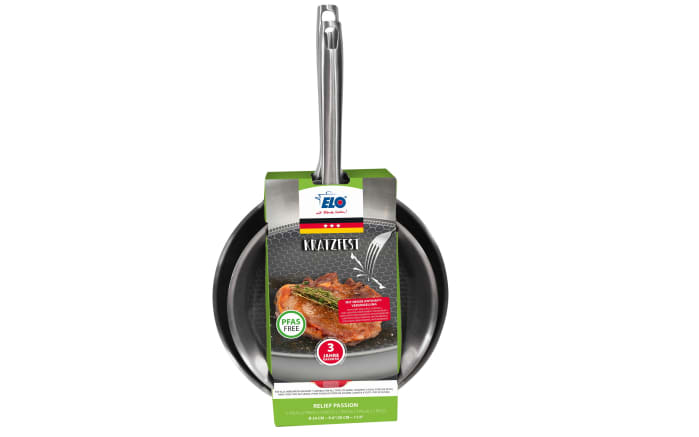 Pfannen Set RELIEF PASSION, Edelstahl, 2-teilig-02