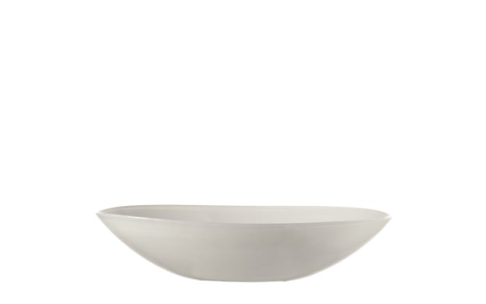 Schale oval Alabastro, weiß, 32 cm-01