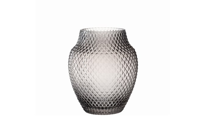 Vase Poesia, grau, 23 cm