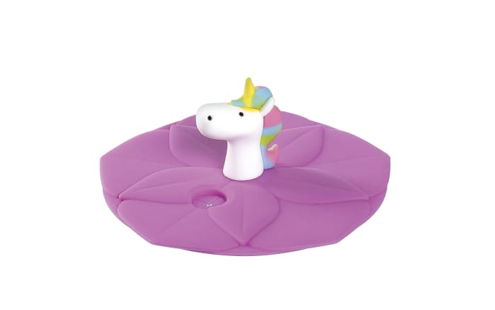 Deckel Bambini Einhorn, rosa/weiß-01