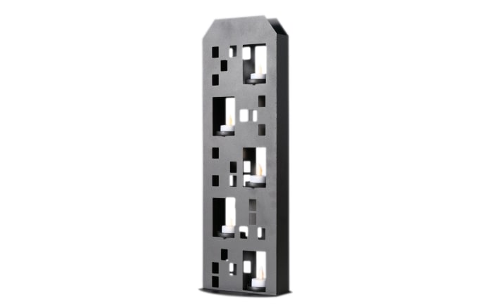 Teelichthalter Civic, schwarz, 56,5 cm-03