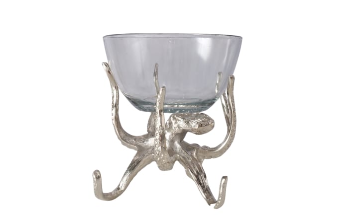 Schale Octo, Glas/Metall, 15 cm-02