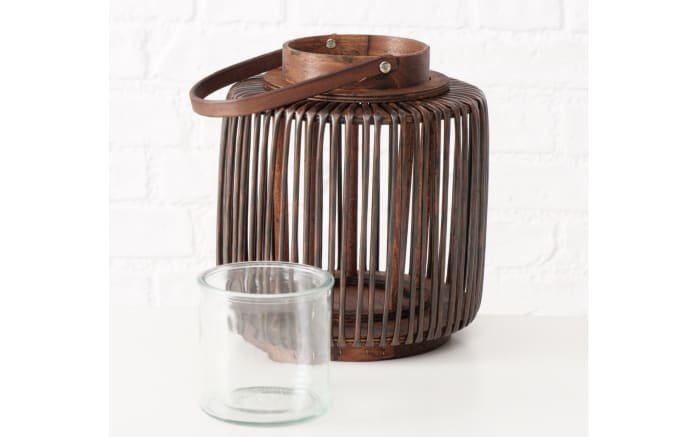 Windlicht Tarion, braun, 24 cm-02