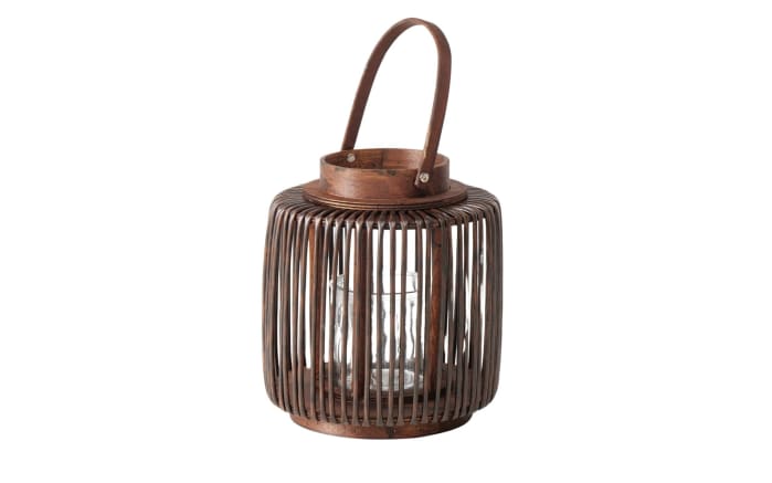 Windlicht Tarion, braun, 24 cm-01