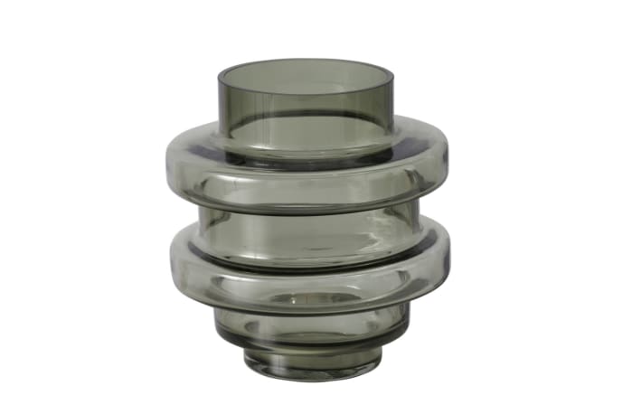 Vase Cytra, dunkelgrau, 22 cm-02