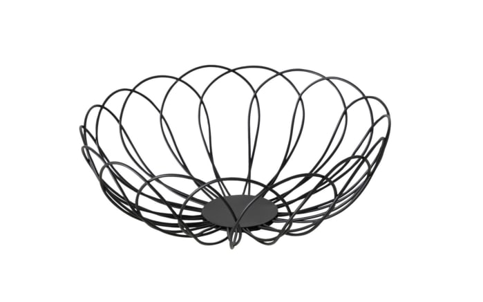 Korbset Floria, schwarz, 2-teilig-03