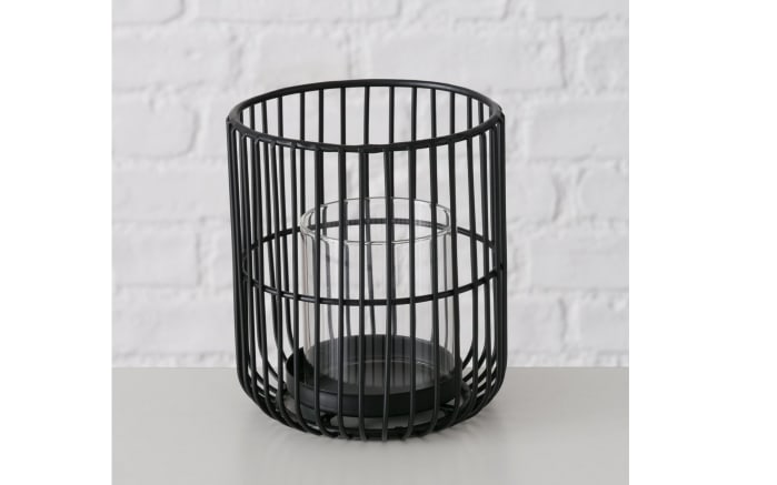 Windlichtset Cindy, schwarz, 2-teilig-04