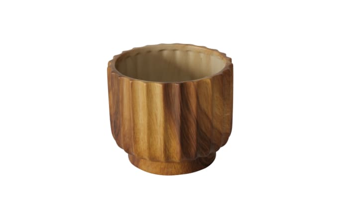 Übertopfset Wilhelmy, braun, 2-teilig-03