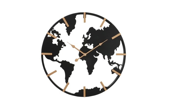 Wanduhr Union, schwarz, 50 cm-01