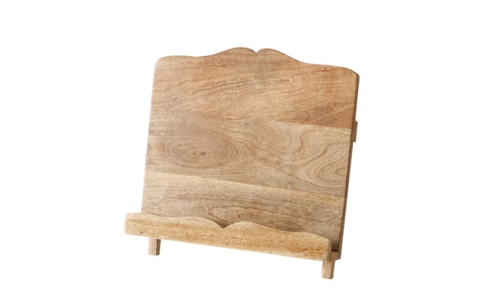 Buchständer Booky, Mangoholz, 31,5 cm
