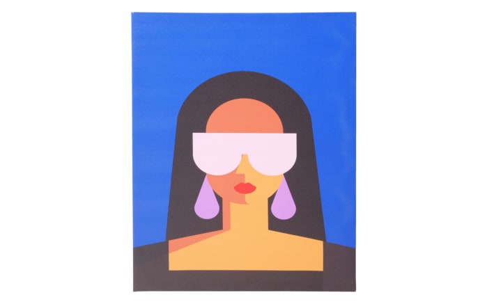 Bild Zuria, Kunstdruck Frau