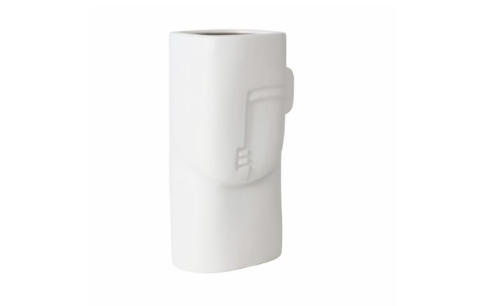 Vase Ansik, weiß, 35 cm