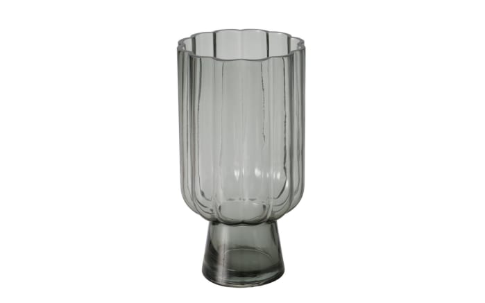 Vase Shade, grau, 25,5 cm