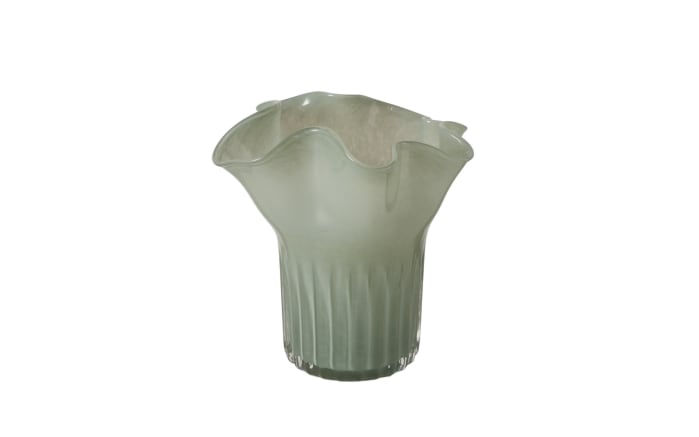 Vase Sagia, hellgrün, 20 cm