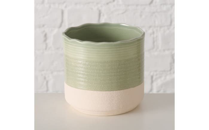 Übertopf Marlo, grün, 13,2 cm-02