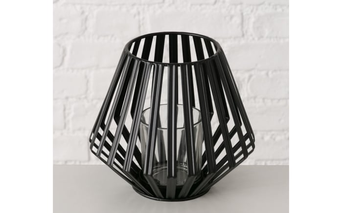 Windlicht Claudio, schwarz, 15,5-02