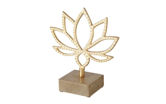 Dekoaufsteller Bali, goldfarbig-01