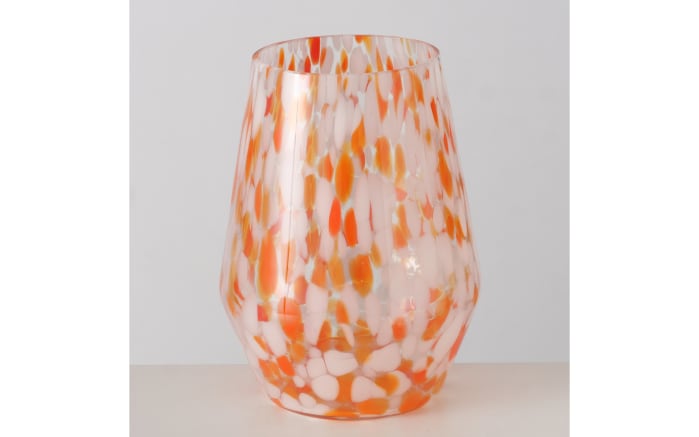 Windlicht Oranja, orange, 27,5 cm-02