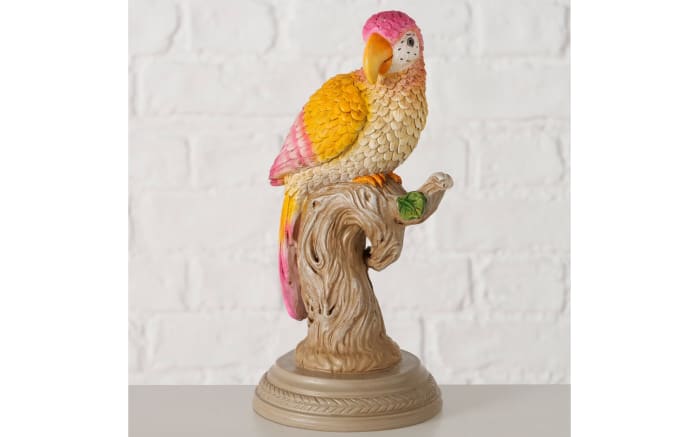 Figur Papagei, mehrfarbig, 20 cm-02