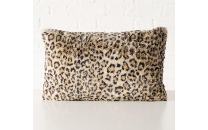 Kissen Leony, braun/schwarz, 30 x 48 cm-02