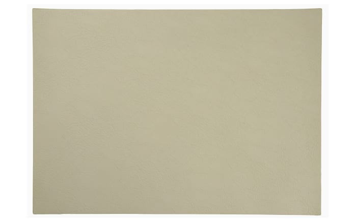 Tischset vegan Leder, oatmeal, 46x33cm