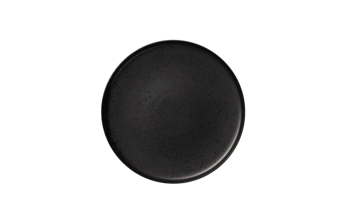 Essteller coppa kuro, Porzellan, schwarz, 26,5 cm-02