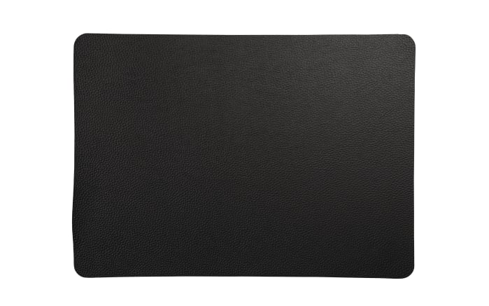 Tischset, rough black, 33 x 46 cm