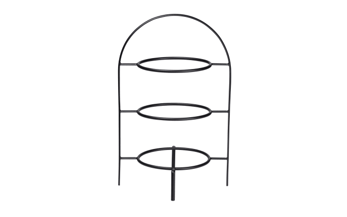 Etagere ligne noire, 3-stufig, 37 cm