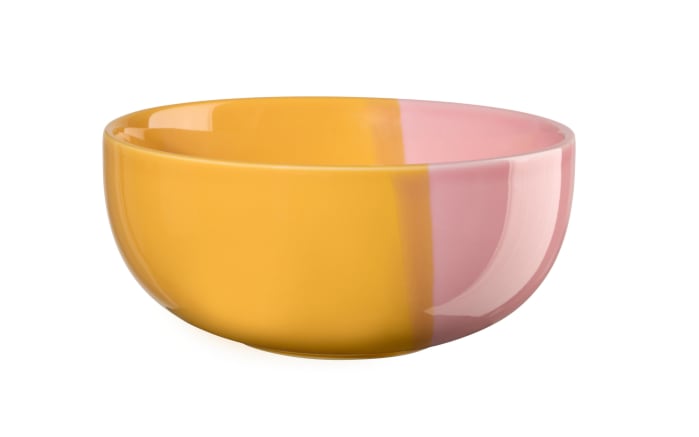 Schale Joy, gelb/rosa, 15,5 cm-01