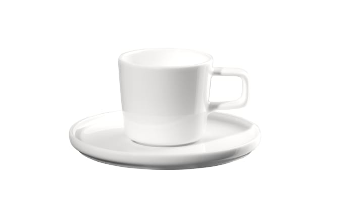 Espressotasse mit Unterteller oco, weiß