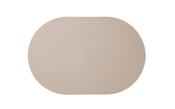 Tischset leather optic, stone, 49,5cm