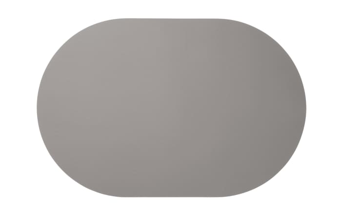 Tischset leather optic, cement, 49,5cm