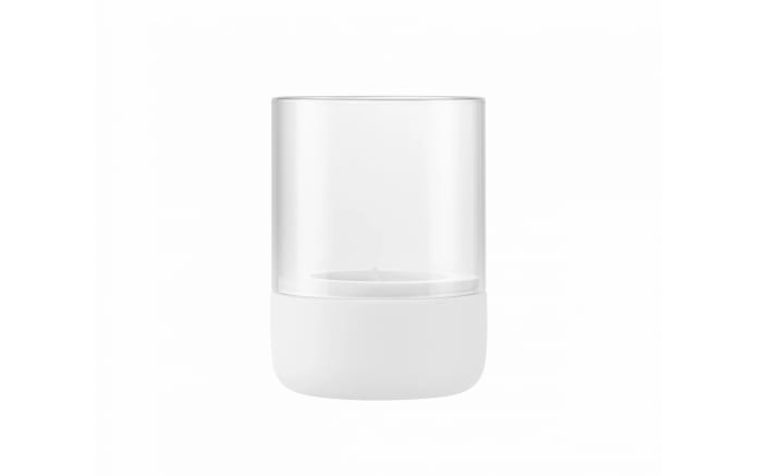 Windlicht Set Calma, Lily White S, 14 cm