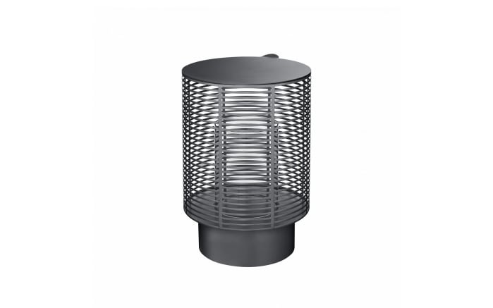 Laterne Olea, Edelstahl pulverbeschichtet, schwarz, 37,5 cm-01