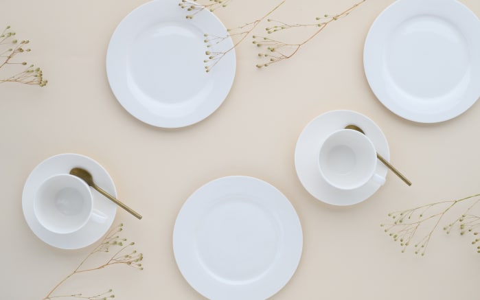 Kaffeeservice Fleur Royal, cremeweiß, 18-teilig-03