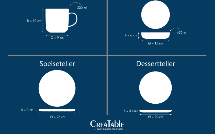 Kombiservice Nordic Fjord, sand/weiß, 16-teilig-03