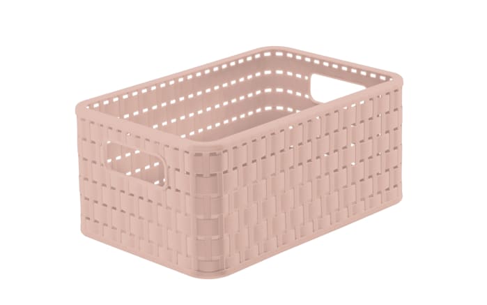 Korb Country in linnea pink gedeckt, 6 l-01