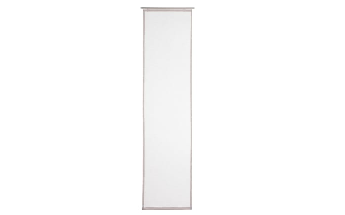 Schiebevorhang Peru, taupe, 60 x 245 cm