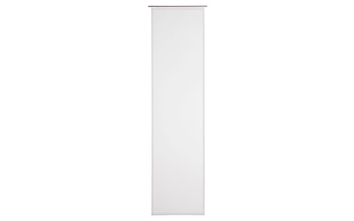 Schiebevorhang Vigo, weiß, 60 x 245 cm
