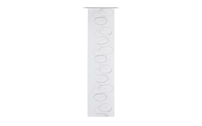 Schiebevorhang Cellino, Polyester, taupe, 60 x 245 cm-01