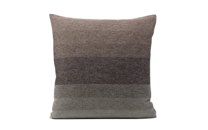 Kissenhülle Caprio, Polyester/Baumwolle, taupe, 40 x 40 cm-01