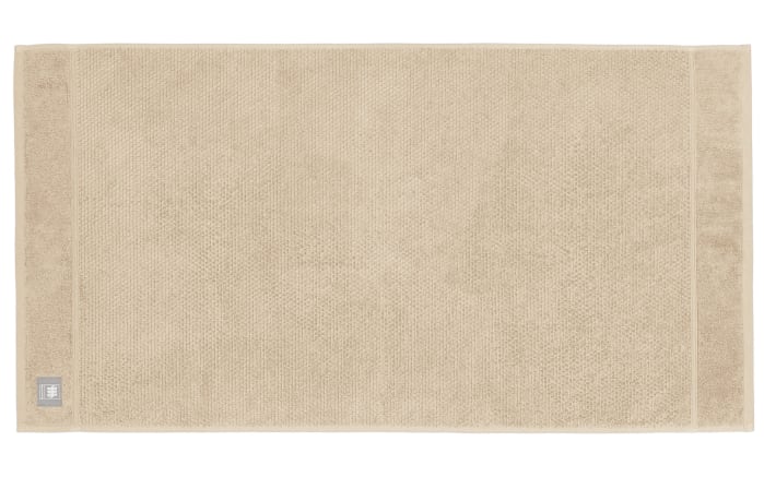 Handtuch Solid, beige, 50 x 100 cm-01