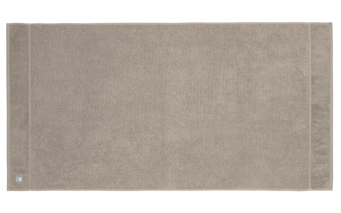 Duschtuch Solid, grau, 70 x 140 cm-01