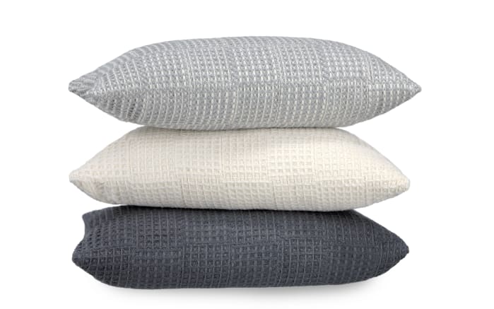Zierkissenhülle Waffle, offwhite, 30 x 50 cm-05