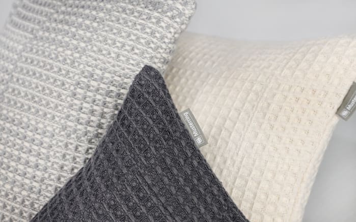 Zierkissenhülle Waffle, offwhite, 30 x 50 cm-07