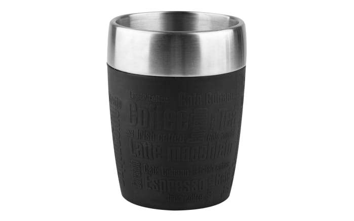 Isobecher Travel Cup in schwarz, 0,2 l-01